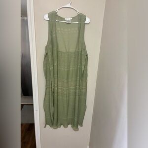 Laundry By Shelli Segal Olive Patterned